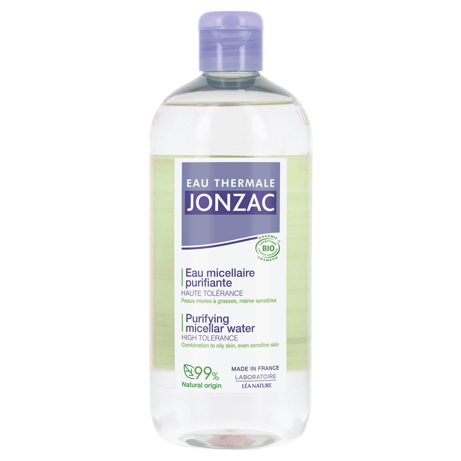 Eau Thermale Jonzac Organic Cosmetic Pure Purifying Micellar Water, 500 ml