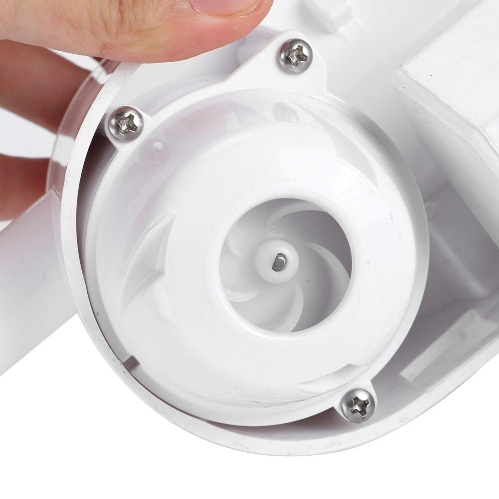 Bomba de Achique Automática 12V 600 GPH - Bomba de Descarga de Agua Marina Compacta con Protección contra Ignición
