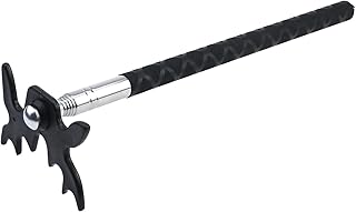 Tighall Retractable Billiard Cue Stick Bridge with Removable Bridge Head Pool Bridge Billiard Pool Cue Accessory Pool Table Accessories Kit for Pool Table, Plastic Bridge Head