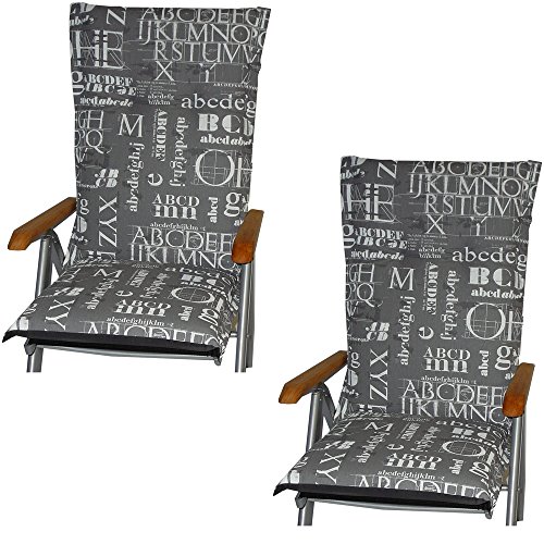 beo BE110 Aruba HL Cushion with Flange for High-Backed Chair, Approx. 52 x 120 cm, 7 cm Thick, Grey