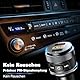 FM Transmitter Auto Bluetooth 5.3 – FM Sender mit PD 30W & QC3.0 18W Schnellladung, Freisprechanlage mit Noise Cancelling Mikrofon, LED Ringlicht, Zigarettenanzünder Adapter für KFZ