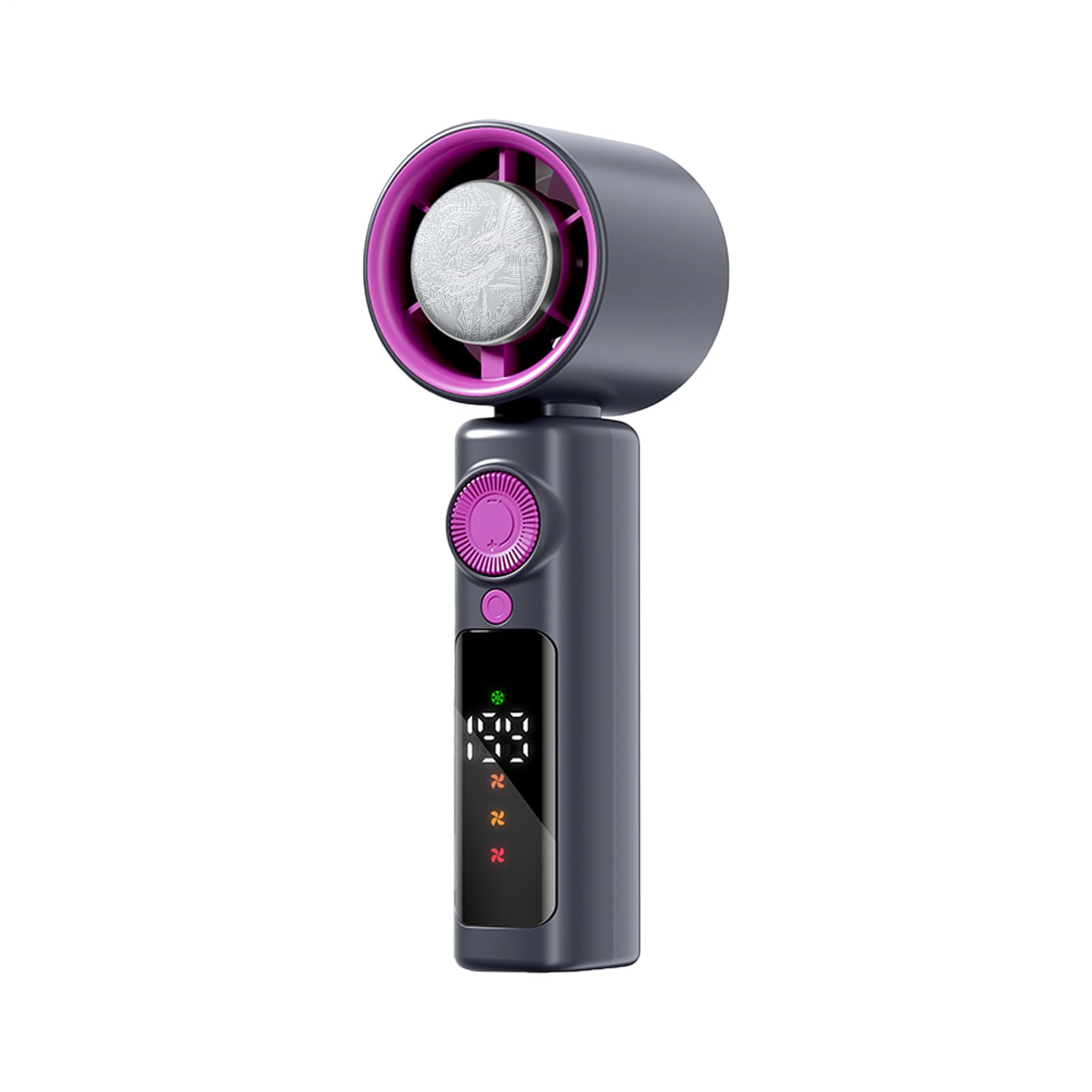 Ventilateur portable rafraîchissant pliable 4000 mAh avec veilleuse pour terrasse et camping