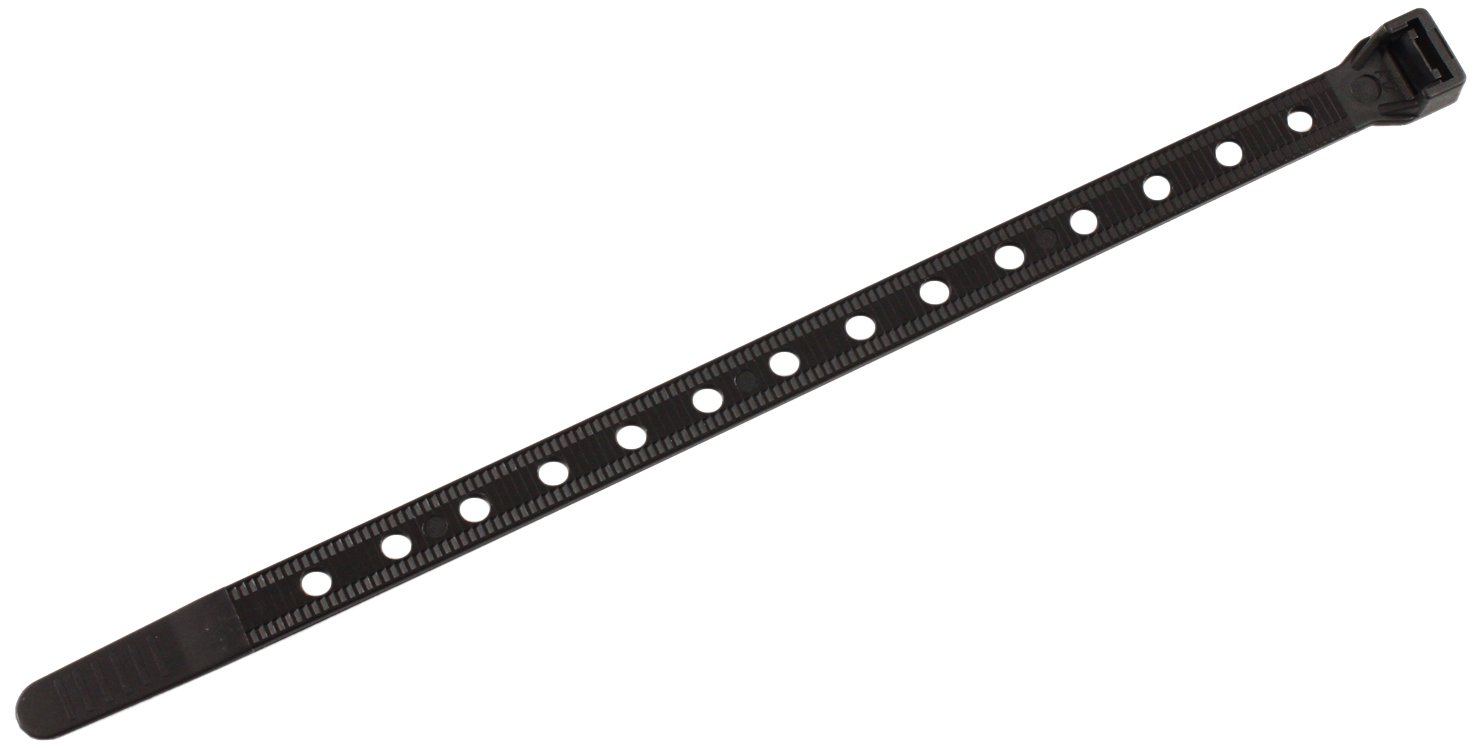 Southwire CT0890100 8-Inch Heavy Duty Cable Ties, Strong 90 lb Test, Universal Easy Zip, Black (Pack of 100)