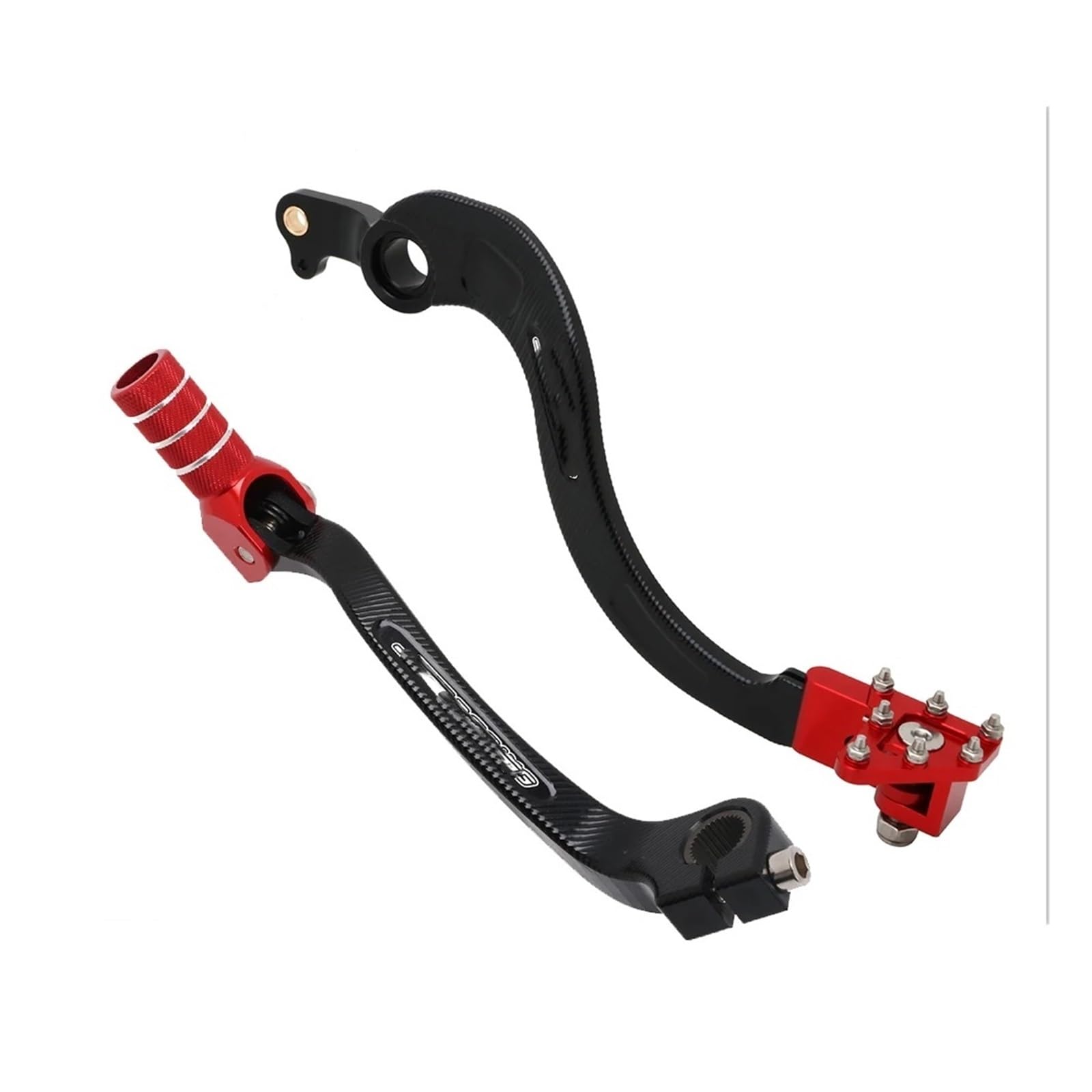 HEWPNGS Motorcycle CNC Shifter Shift Pedal Rear Foot Brake Pedal Lever for Ho&nda CRF250R CRF450R CRF450RX CRF250RX CRF 250 450 R RX Shifts levers