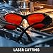LADYPONYCSC IPL & Laser Safety Glasses 190-550nm - Professional Protective Goggles for Laser Hair Removal, Tattoo & Eyebrow Removal, Eye Protection for Cosmetology Operators