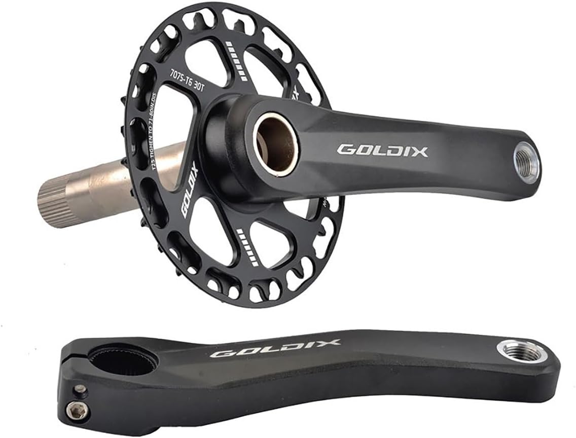 Folding Bike Hollow Integrated Crankset 110mm/127mm/140mm/150mm/155mm/160mm Children's Bike