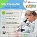 EZ BioResearch Bacteria Science Kit (IV) (Gift Pack): Prepoured LB-Agar Plates and Cotton Swabs. Exclusive Free Science Fair Project E-Book Packed with Award Winning Experiments. (IV Gift Pack)