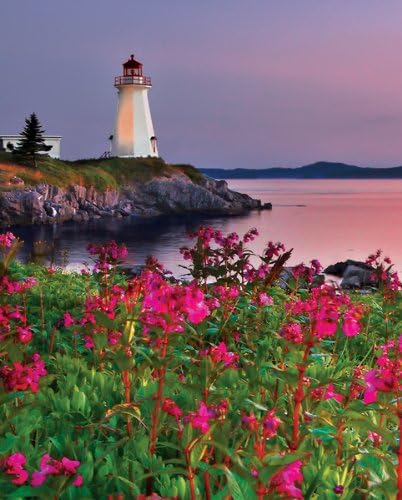 Springbok "Lighthouse at Sunset" 1000 Piece Jigsaw Puzzle