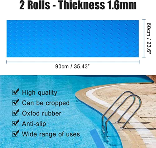 Alfombrilla antideslizante para escalera de piscina YUEWO miniatura 3