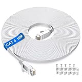 【Cable de red RJ45】El cable ethernet MEIPEK cat6 tiene un conector RJ45 en cada extremo, que es retrocompatible con cables de red cat5e y cat5, y perfectamente compatible con todos los dispositivos RJ45, como enrutadores Wi-Fi, módems, impresoras, XBox, PS2 , PS3, PS4 y caja de interruptores, caja de TV, etc.