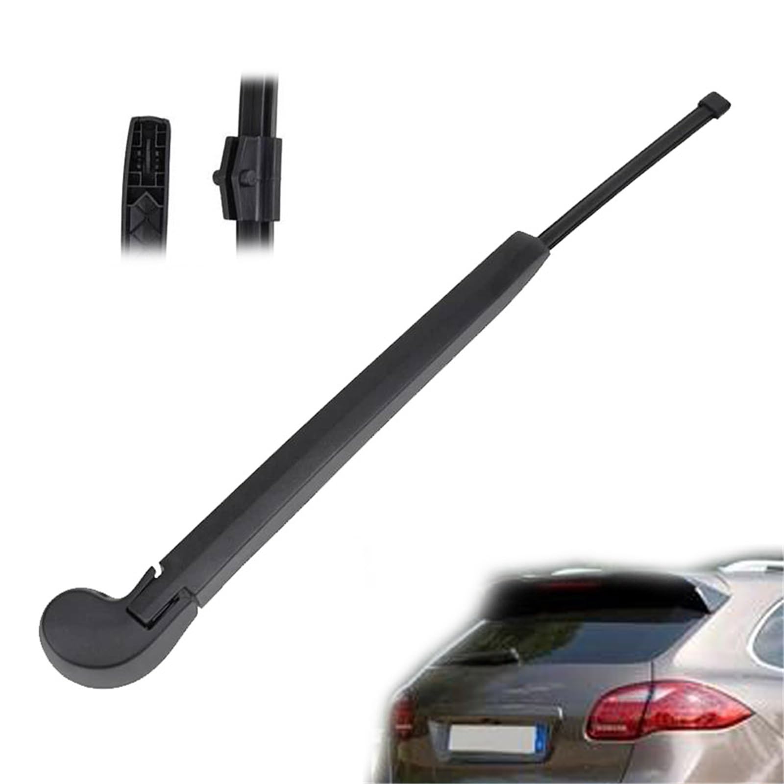 Kit Set Braccio E Spazzola Tergicristallo Posteriore da 14" per P&orsche per Cayenne 2010-2017 Parabrezza Parabrezza Portellone Posteriore Finestrino Spazzola Antipioggia Tergicristallo