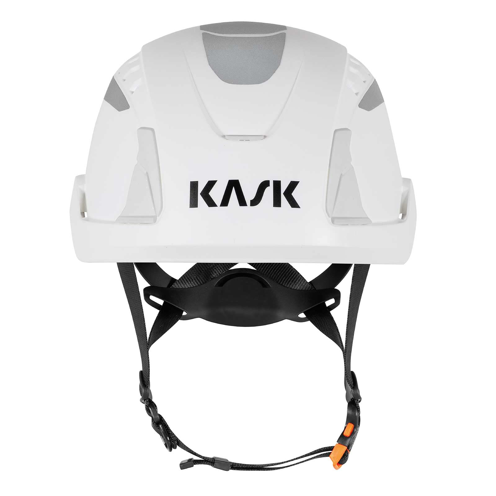 KASK Primero Air Hi-Viz - Casco de trabajo, rueda giratoria, 14 canales de ventilación, reflectante, según EN397 y EN50365