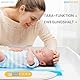 BabyScale Digitale Babywaage. LCD-Hintergrundbeleuchtung. Tara- und Hold-Funktion. Integriertes Längenmaß. Kapazität bis 20 kg (44 lb). Misst in Pfund, Kilo und Unzen. Batterien inklusive.