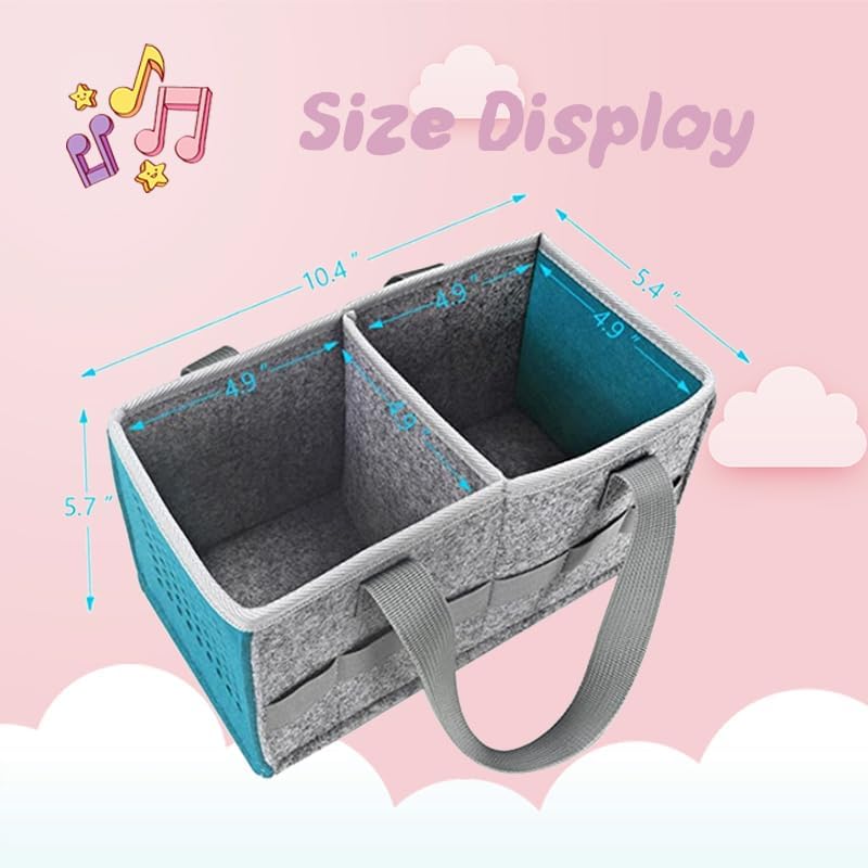 Miniatura 5 de Hounyoln Estuche de transporte para reproductor de audio Toniebox, compatible con el juego de iniciación Tonie, bolsa de almacenamiento de figuras