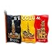 Hqiyaols Souvenir Bandera Nacional Bruselas Brujas Bélgica Refrigerador 3D Imán de Nevera Viaje Ciudad Recuerdos Colección Cocina Decoración Pizarra Blanca Etiqueta Resina