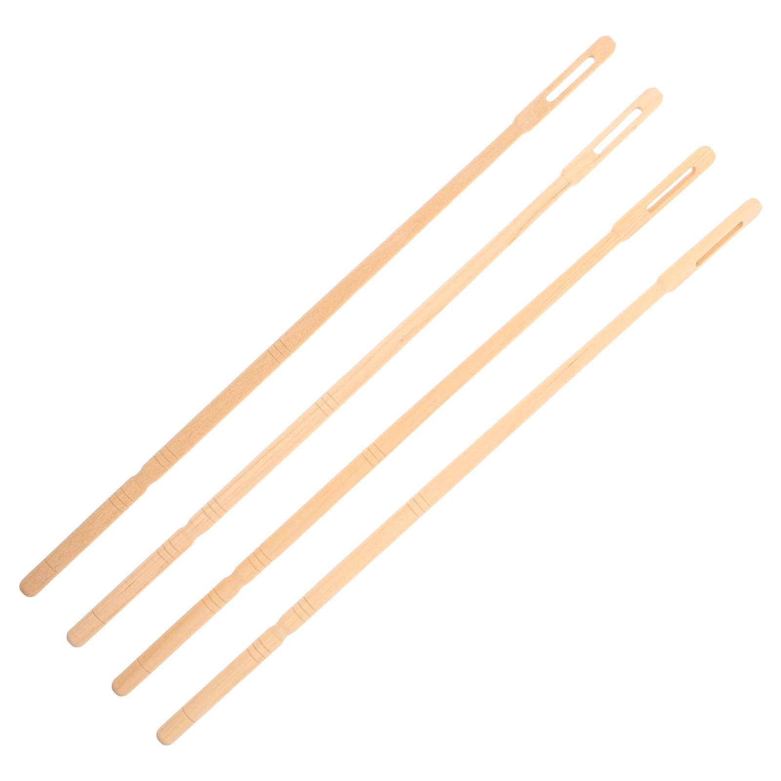 Totority Baguettes de Nettoyage pour Flûte en Bois 4pcs, Tiges Solide pour Entretien Rapide et Nettoyage Approfondi, Accessoires Pratique Quotidienne