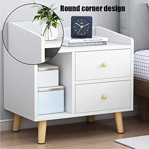 Table de chevet moderne en bois comme table d'appoint de chambre