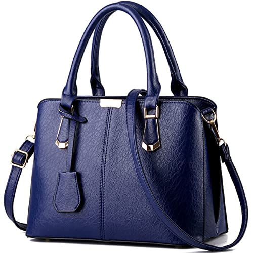 Image of XingChen Purses and Handbags for Women Fashion Messenger Bag Ladies PU Leather Top Handle Satchel Shoulder Tote Bags