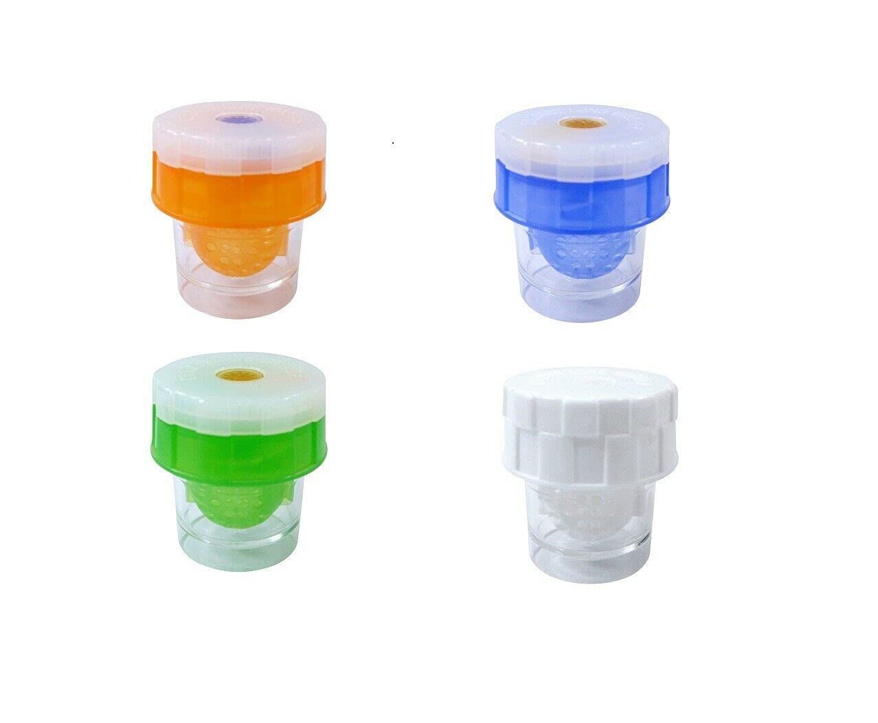 SPORTS WORLD VISION Pack De 8 Nettoyants pour Lentilles De Contact Boîtier en Plastique pour Nettoyant pour Lentilles