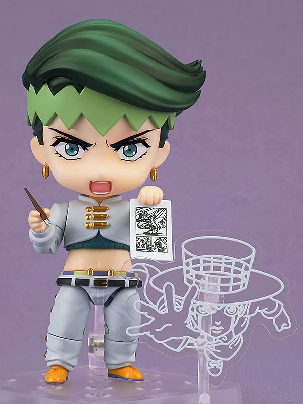 Medicos Entertainment JoJo's Bizarre Adventure Diamond is Unbreakable 10cm Action Figure Nendoroid Rohan Kishibe (Re-Run) - Image 2