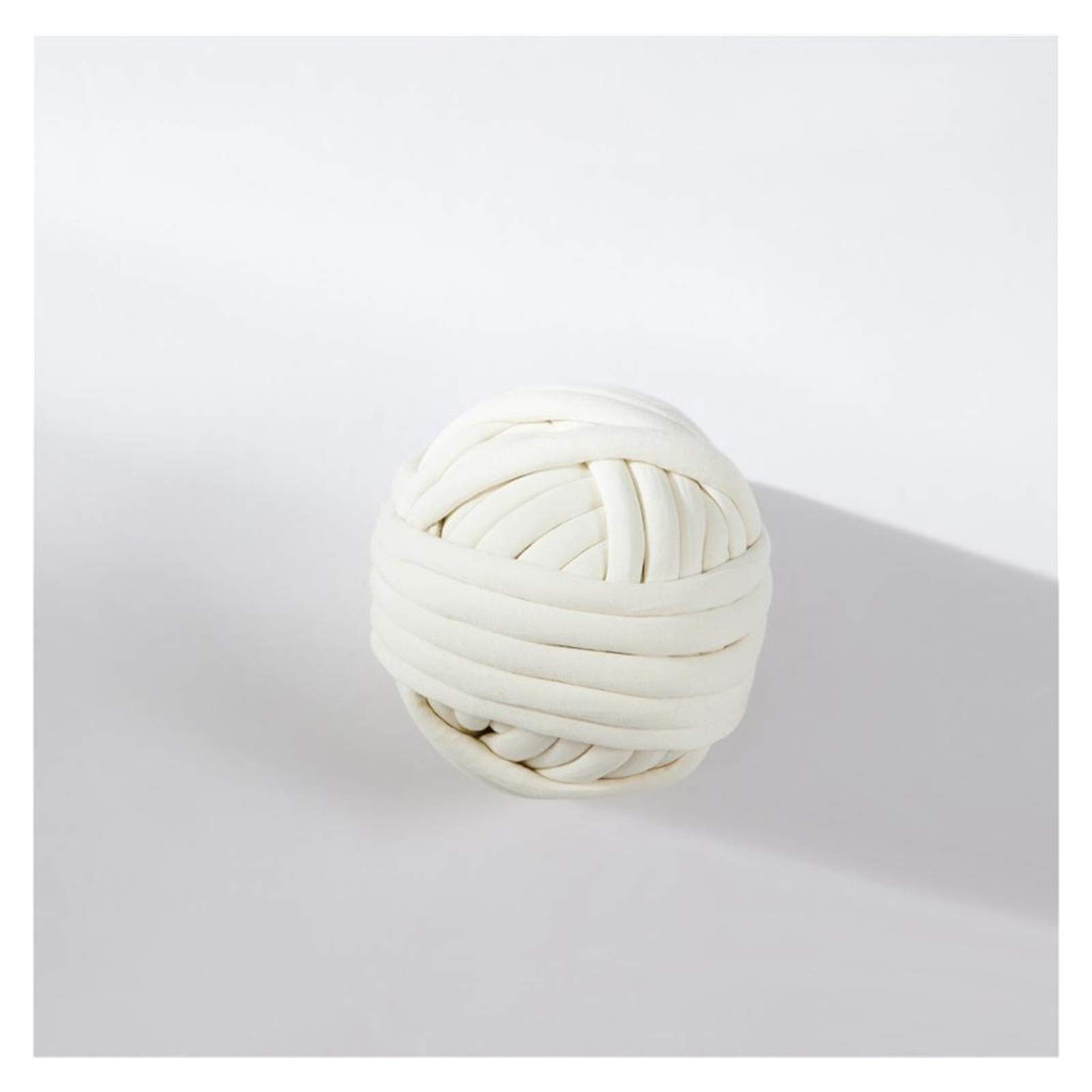 Hilo de Tejer Brazo Súper Grueso Hilo Grueso Bricolaje Bulky Brazos Manta de Punto Manta de Punto Hilado de Hilo de Hilo de Hilo (Color : White)