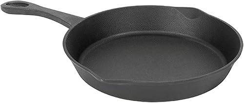 Bayou Classic 7431 - Sartén de hierro fundido de 10 pulgadas con boquillas de vertido perfectas para sellar y estofar, freír y saltear