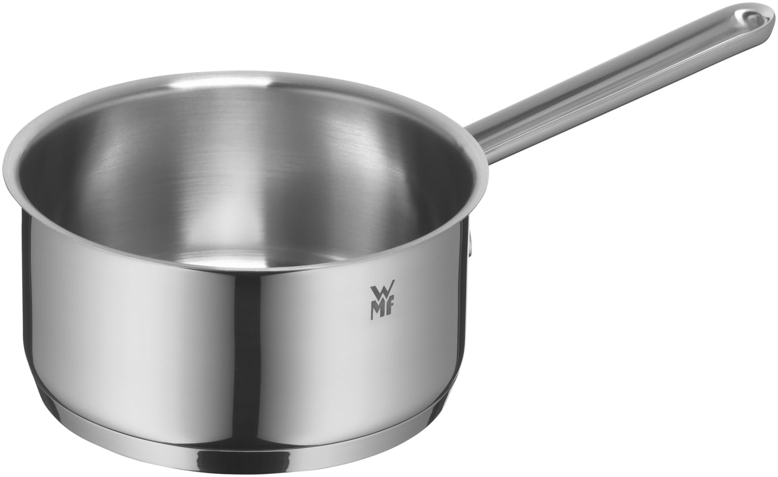 WMF Provence Plus, Set Pentole Acciaio Inox 18/10 Lucido, con Coperchio in Vetro, Scala Graduata Interna, Adatto a Cottura su Gas, Induzione e Forno, Resistenti Fino a 250°C, Lavabili in Lavastoviglie