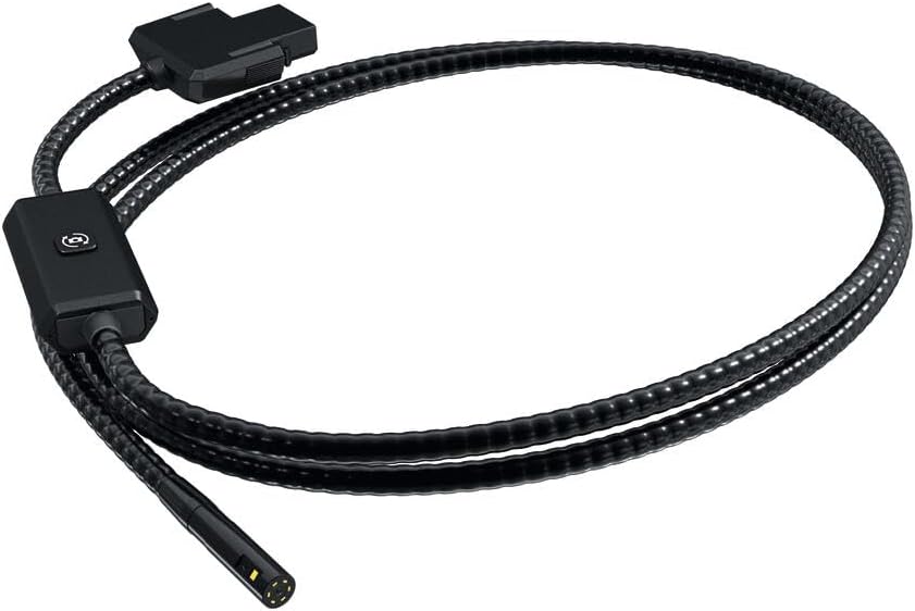 BOSCH GIC-CC5-8D Inspection Camera Cable - 5 Ft. Dual Lens, High-Resolution 1280x720 px, IP67 Rated for Durable Performance, Perfect for HVAC, Auto Mechanic & Home Inspections