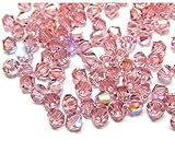 Feuerpolierte Glasschliffperlen in 4 mm, hochwertige böhmische Glasschiffperlen. Die Perlen eigenen sich wunderbar zur Herstellung von Schmuckstücken durch ihre gleichmäßige Verarbeitung.