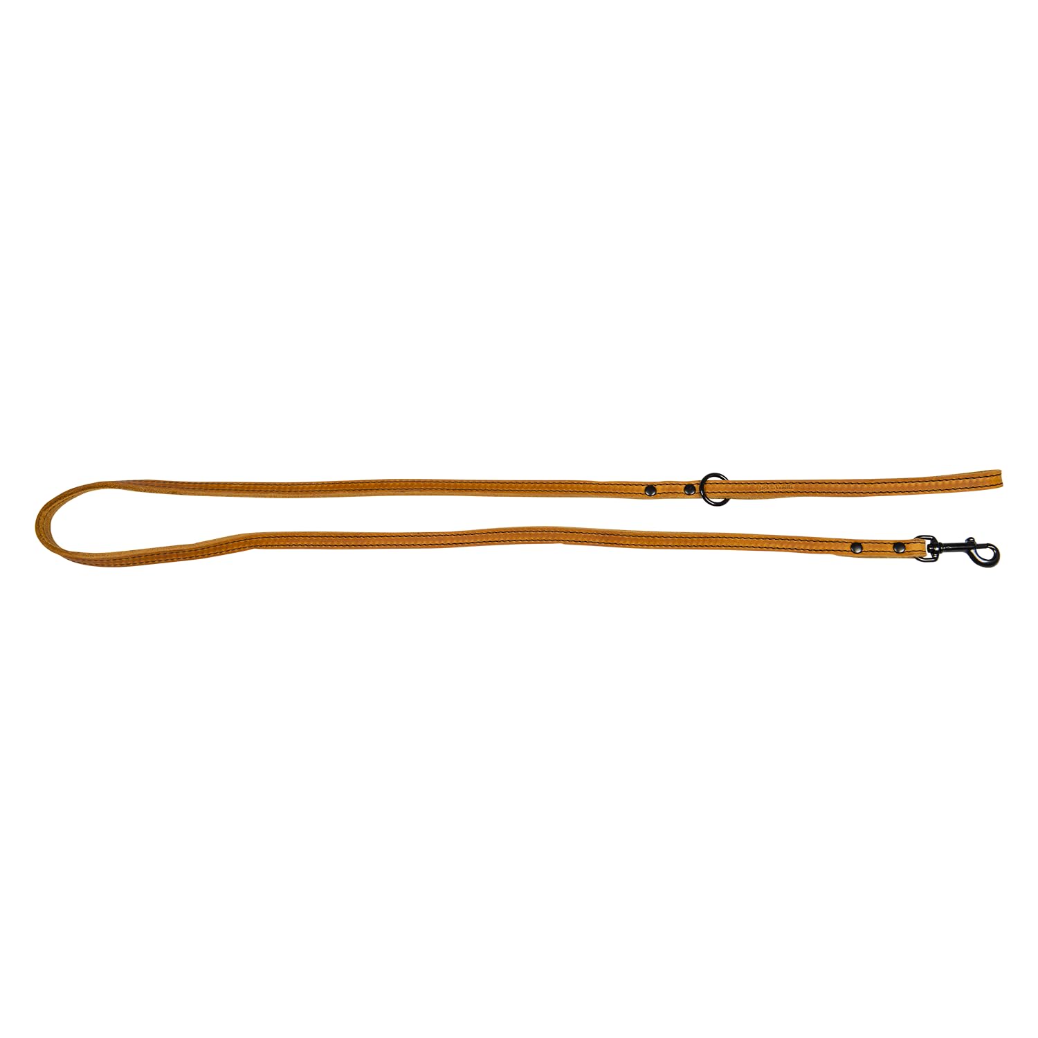JACK AND VANILLA, Dog Lead, Black Label Model, Cognac, Size 10 mm x 120 cm