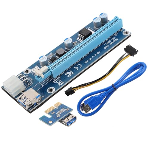 Cable Mini PCI-E a PCI-E X16 con USB de 60cm para mayor potencia gráfica