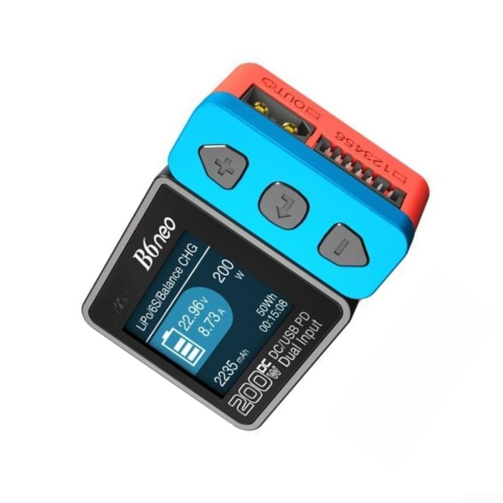 B6neo Lade-Modul 300W DC 80W für pd für LiPo 1S-6S B6neo Lade-Modul