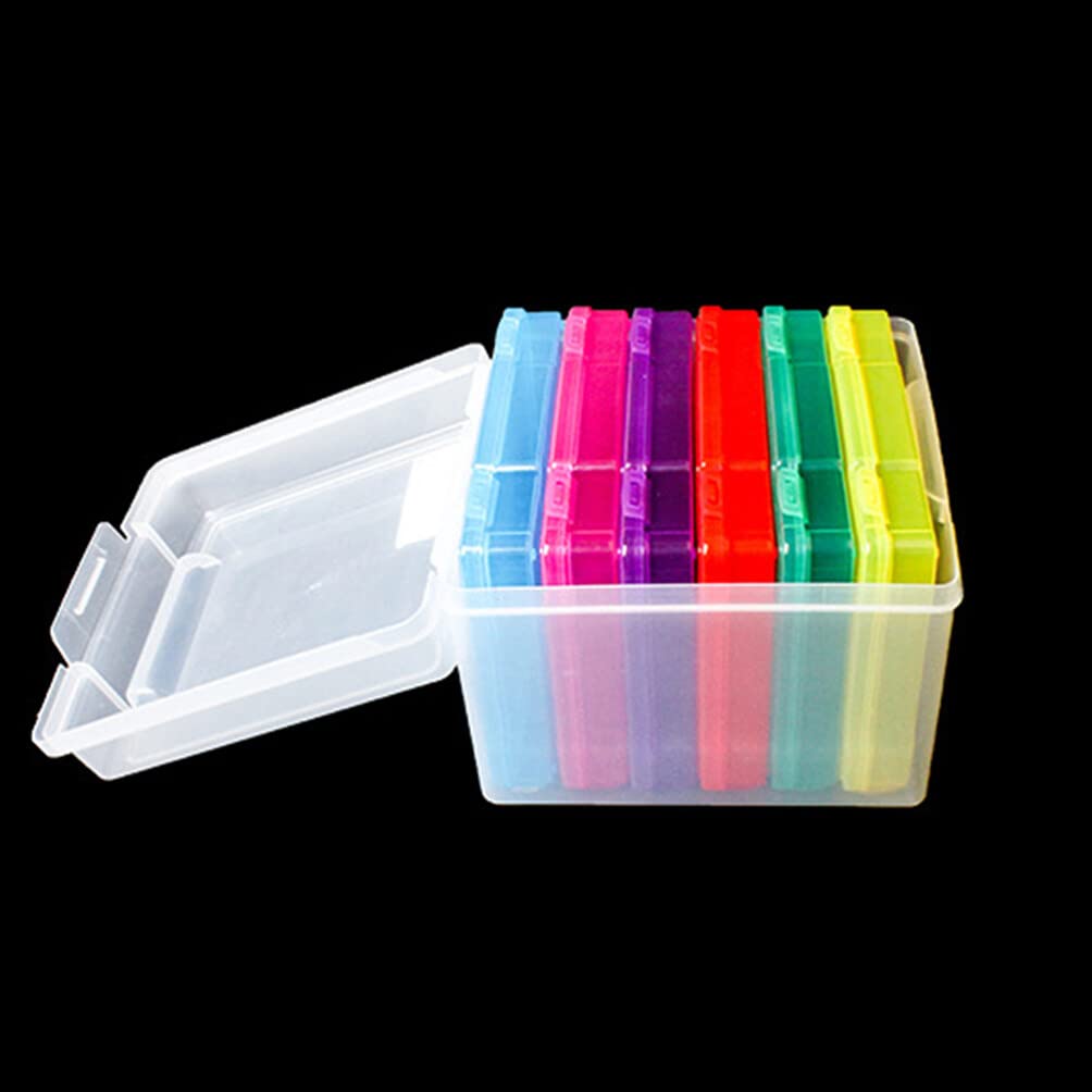 Organizer na kartki z życzeniami z 6 przegródkami, stylowe przechowywanie kartek świątecznych i urodzinowych, zdjęć, rękodzieła, scrapbookingu, naklejek, biletów, trwałe i funkcjonalne rozwiązanie