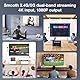 Wireless HDMI Adapter, Miracast Adapter Dongle, 2.4/5 GHz Wire-less HD-MI A dapter,MpioLife 4K Full H D Miracast HiFi HD-MI Dongle Kompatibel mit/Smartphone/Laptop/PC/Monitor/TV Mira-cast/DLNA/Airplay
