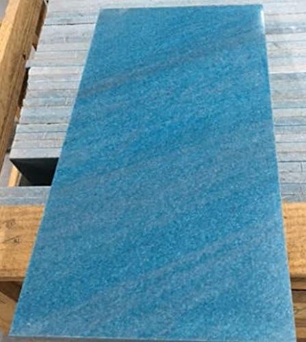 Ocean Blue Marble Tile (Turquoise) 12" x 24" for Flooring and Walls