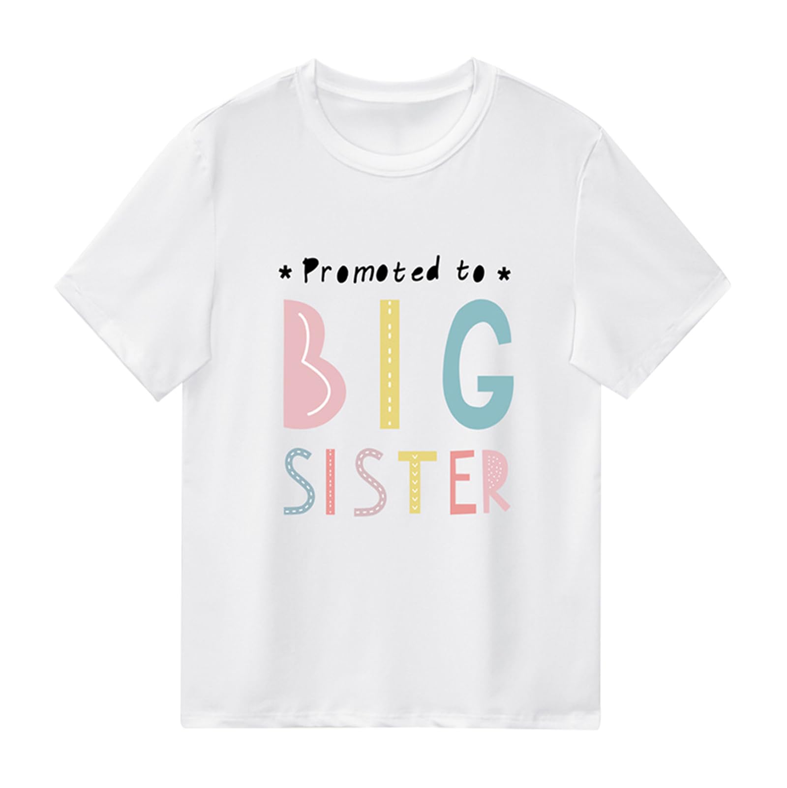 XinhuidaKids Baby Girl Promoted to be Big Sister T Shirts Tops Going to be a Big Sister Tees Novelty Birth Announcement Gift