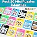 Imagen de Pack 20 Puzzles, Mini Juegos para Niños