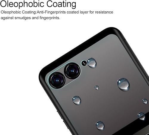 Miniatura 4 de Supershieldz Protector de pantalla de vidrio templado, diseñado para Motorola Razr+ / Plus (2023) (solo pantalla frontal), vidrio curvado 3D,