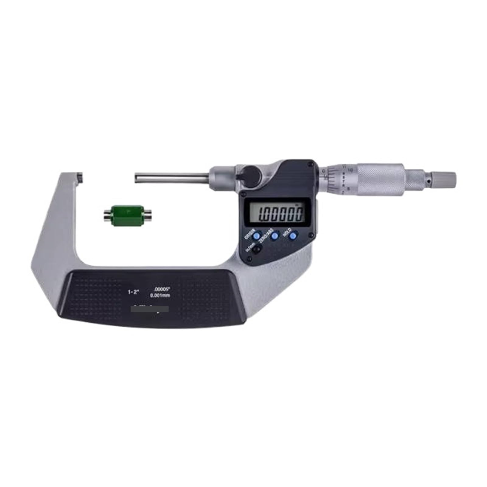 AWWVRLMM Outside Diameter Micrometer 406-351-30 1-2" Caliper Type with Carbide Tips Machinist Tool for Metalworking