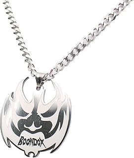 5mm 24 inch Mens Necklace Pendant Stainless Steel Boondox Hatchetman Charm ABK 316l ICP Insane Clown Posse Twiztid Cool Juggalo