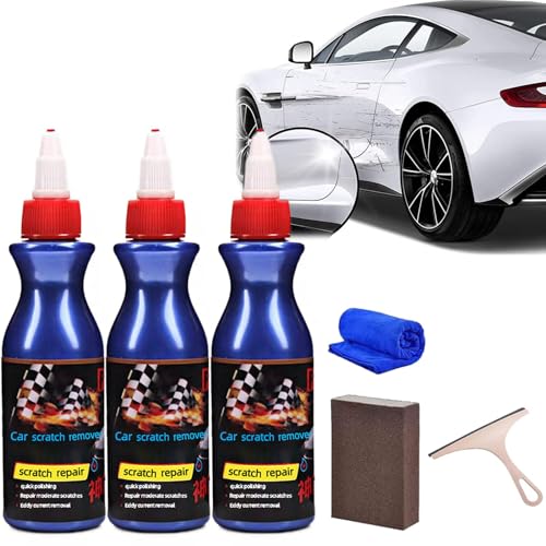 Cera Reparadora de Rayones para Autos Kit 3 Piezas miniatura 1