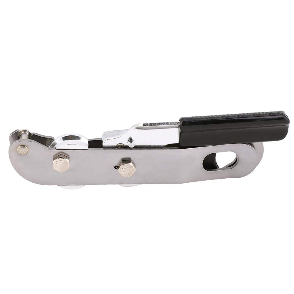 Keenso Dispositivo de Descenso descendente EN 12275, Dispositivo de Control Manual antipánico para Exteriores para Escalada en Roca Protección Auxiliar anticaída descendente