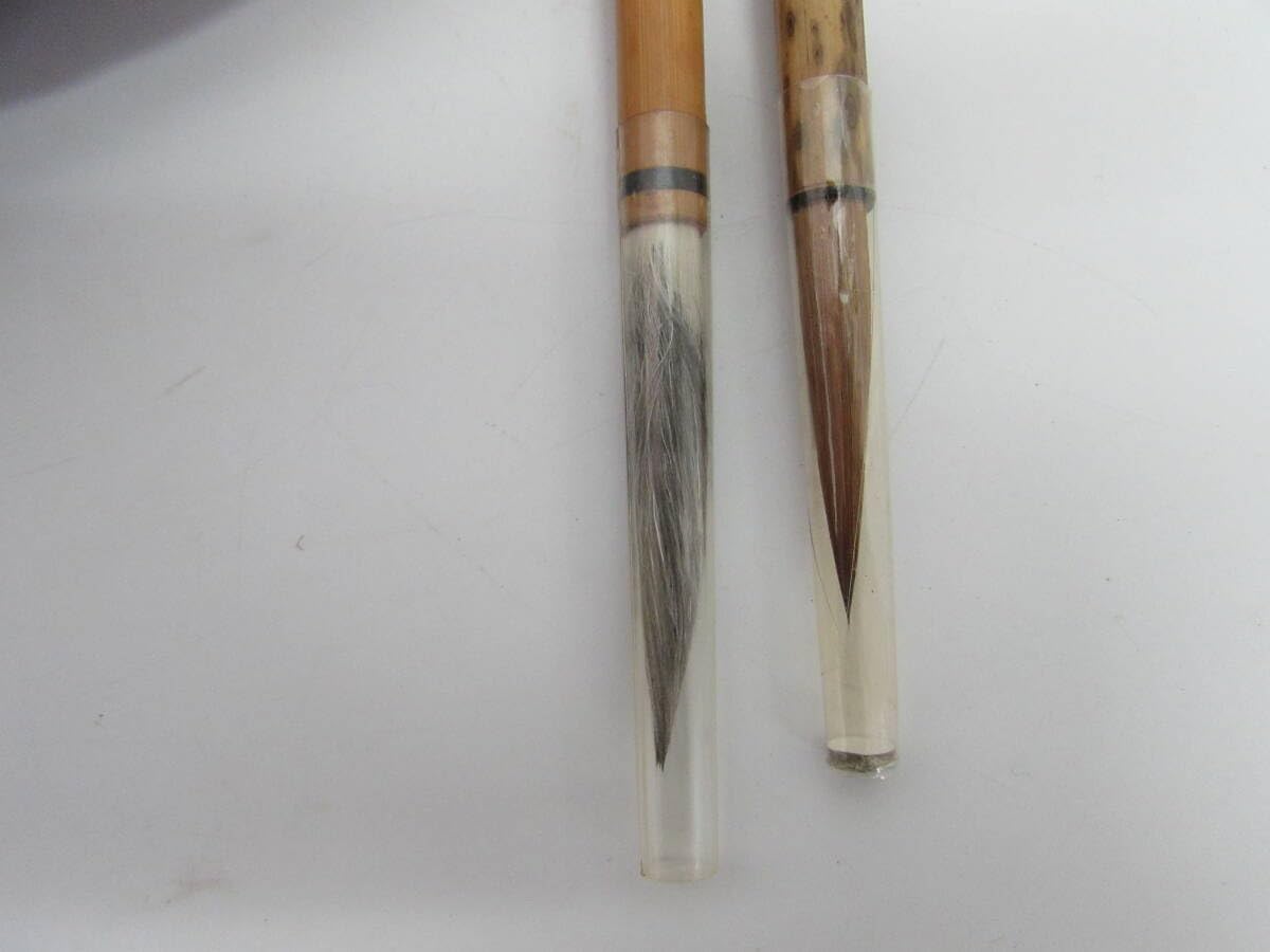 Amazon.co.jp: ほぼ 書道家 書道具 筆 小筆 中筆 盛林堂 細峰羊毫盛