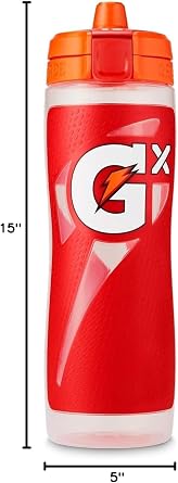 Gatorade Kitchen Gx Bottle, Plastic, Red