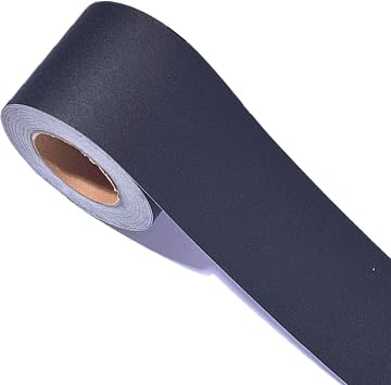 UPREDO 10 Meters Matted Black Wallpaper Border Peel Stick Molding Border Home Ceiling Self Adhesive Decorative Border for Wall Room Black