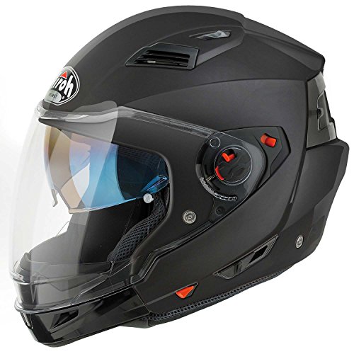 Airoh Casque de Moto, Noir Mat, 59-60cm, EX11L