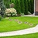 DAMEING Sunflower Stepping Stones Outdoor Garden Decoration, 3 Pack Paving Stones Kit for Outside Patio Landscape Yard Walkway Path, Anniversary Housewarming Birthday Gift, Indoor Decoration