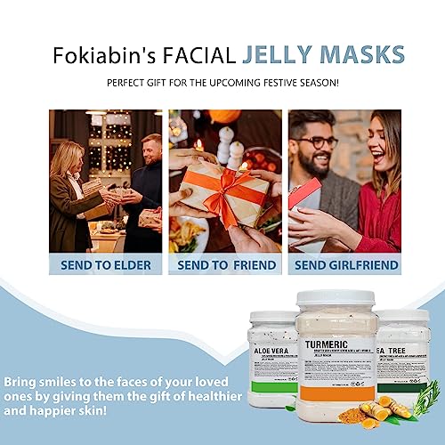 Fokiabin Jelly Mask For Facials Professional Natural Gel Face Masks,Hydrating Rubber Mask thumb #5