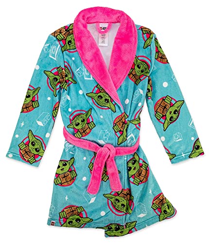LEGO Star Wars Girls Robe with Slippers Grogu Baby Yoda Size2