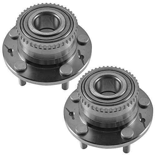 Image of TRQ Left and Right Wheel Bearing and Hub Assembly Set 2 Piece